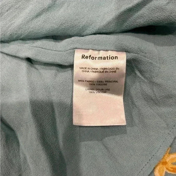 Reformation niara Carmela dress in size 10 - Picture 8 of 12